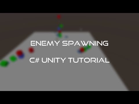 Enemy Spawning - Unity Tutorial