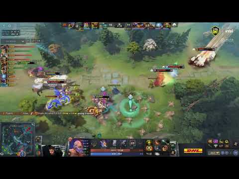 Tspirit epic teamfight teamwiped fnatic (Fnatic vs Tspirit) - Stockholm Major 2022