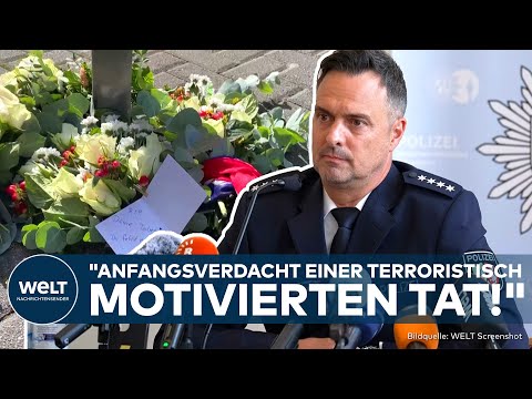 SOLINGEN MESSER-ANSCHLAG: Pressekonferenz der Polizei! "Lage ändert sich minütlich!"