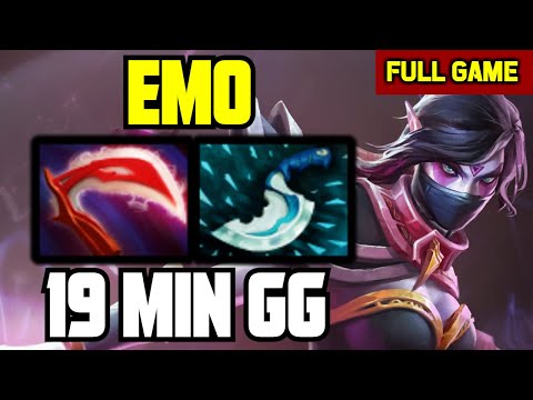 iG.Emo MID Templar assassin vs Puck OWNAGE - End game in 19 minutes