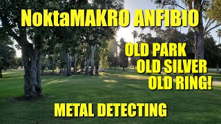 Metal Detecting: Nokta Makro Anfibio at the Old Park - More KR24 Silver!