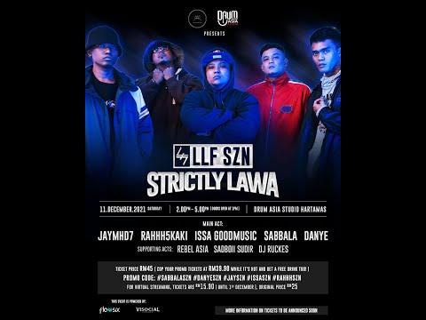 STRICTLY LAWA LLFSZN : Jaymhd7 ft Rebel A - Perompak Kena Sound (11.12.21 LIVE @ DRUM ASIA HARTAMAS)