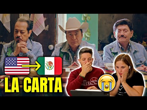 🇪🇸 ESPAÑOLES REACCIONAN a LOS TIGRES DEL NORTE La Carta 🇲🇽 **BASADO EN HECHO REALES**