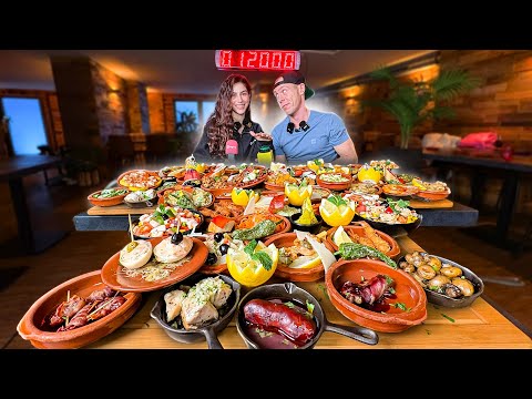 It guarantees a sweet HAPPY ENDING! AYCE record attempt at TAPAS CHALLENGE | BigM