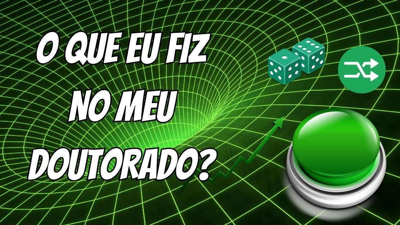Disseminação Científica 004 | O Que Eu Fiz No Meu Doutorado?