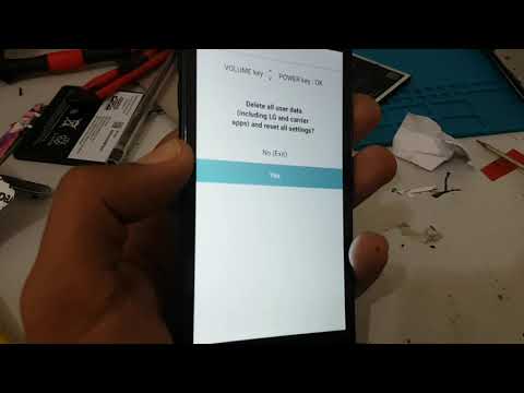 Hard reset lg k9