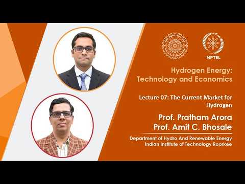 Hydrogen Energy Technology and Economics promo video by Prof Pratham Arora Prof Amit Bhosale
