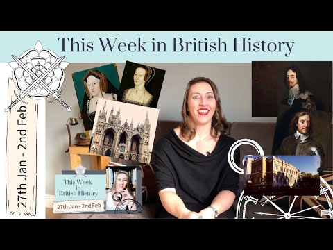 Henry VIII dies | Katherine of Aragon buried | Anne Boleyn Miscarries | Charles I Executed