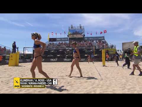 2018 FIVB Huntington Beach Open: Klineman/Ross vs Pavan/Humana-Paredes