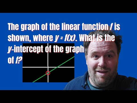 SAT Math Problem 29: What is the y-intercept?