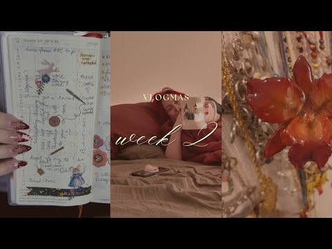 Vlogmas week 2 {I'm crying on camera again but also show you jewelry and stuff}