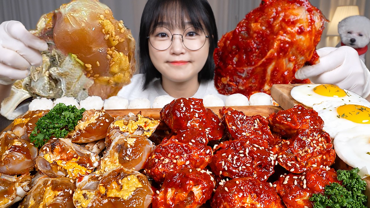 밥도둑이 아니라 밥강도 수준.. 간장게장 양념게장 먹방🦀Marinated Crab Mukbang ASMR