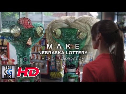 CGI VFX Breakdowns : "Nebraska Lottery/ Aliens/ Case Study - by Make