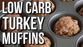 LOW-CARB BODYBUILDING MEAL:  TURKEY & CHEESE MUFFINS
