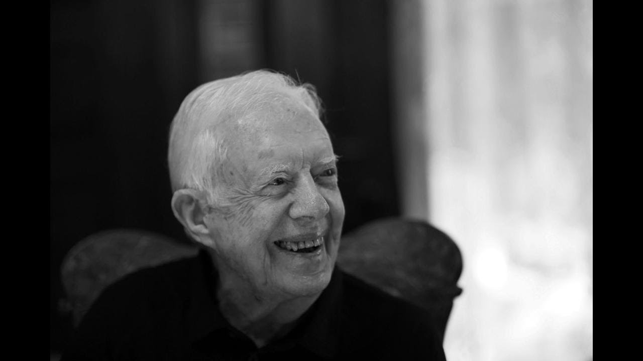 President Jimmy Carter lies in state at U.S. Capitol