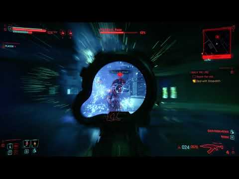 [Cyberpunk 2077] Quickest Stealthiest Ways to Kill Sasquatch (Matilda K. Rose) - Assault Rifle