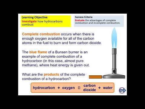 C7 Lesson 3   Combustion of Hydrocarbons