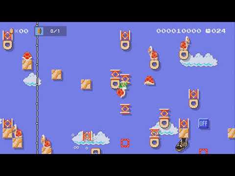 My first automatic level by Felix3992 - Super Mario Maker 2 - No Commentary 1bu