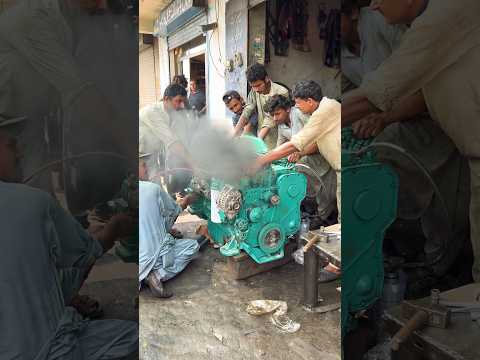 Heavy Diesel Engine Starting test #engine #shorts #short #fyp #reels #amazing