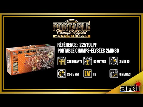 22519LPF - Portable® Champs-Elysées® 2min30
