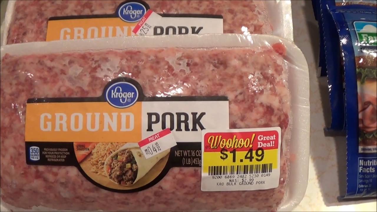 My Kroger Haul: 31 Lbs. of Seafood and Meats for $48.24!