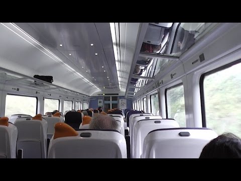 Onboard an IE 22000 Class ICR Train - Tullamore, Offally