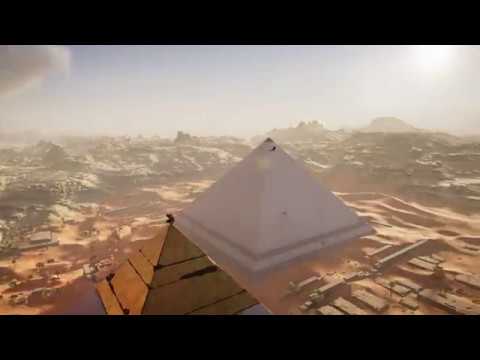 Assassins Creed Origins - Climbing The Pyramids!
