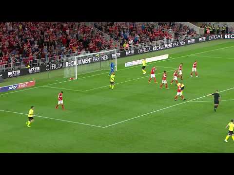 Boro 3-0 Blades - match action