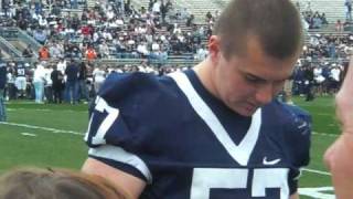 preview picture of video 'Penn State Sports Properties Blue White Game Autograph Session Part 2'