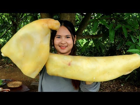 Awesome Cooking Beef Skin Ponmo With Fish Paste Sauce Dilecious Cook Recipe - Eating Show No Talking