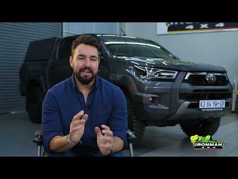 Hilux Legend Build. Marlon Du Toit Brand Ambassador for Ironman 4x4 Africa