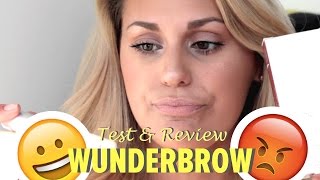 Vicky Lash |  Wunder Brow Test & Review