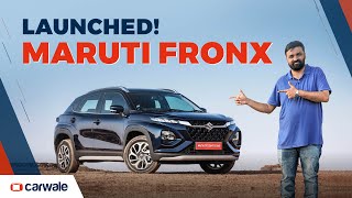 Maruti Fronx SUV Launched in India | Price, Variants, vs Venue | CarWale