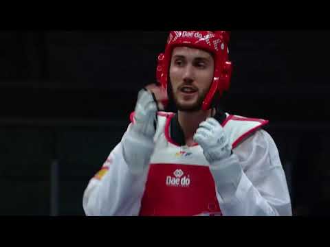 Roma 2018 World Taekwondo GP -80Kg MAKSIM KHRAMTCOV(RUS) vs RAUL MARTINEZ GARCIA(ESP)