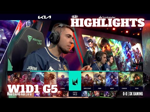 MDK vs SK - Highlights | Week 1 Day 1 LEC Spring 2024 | Mad Lions KOI vs SK Gaming W1D1