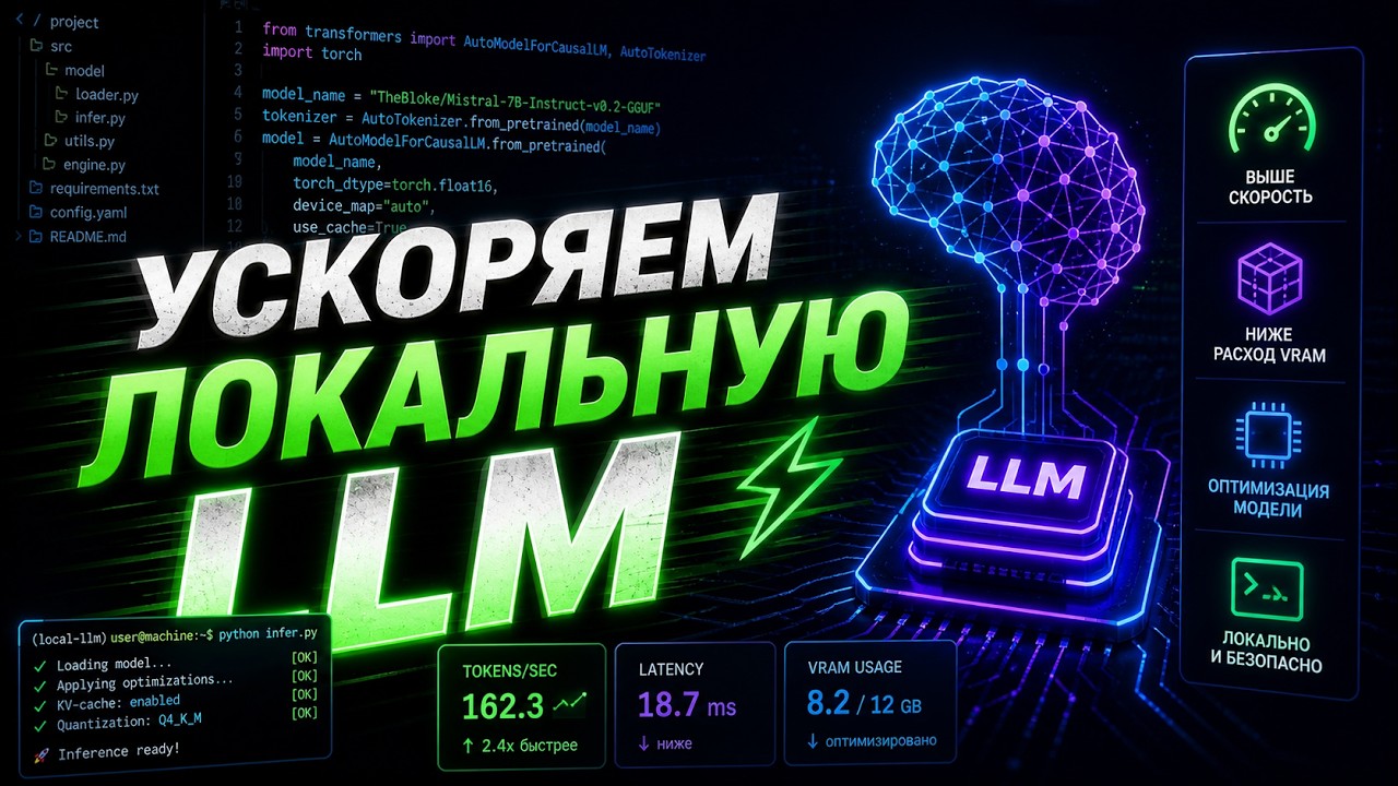 Ускоряем локальную LLM. Ollama vs llama.cpp