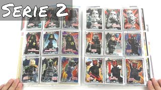 LEGO Star Wars Trading Card Collection Serie 2 / Mappenupdate alle 202 Karten + Limis