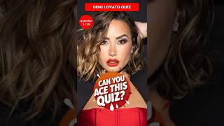💥 Can You Ace This Demi Lovato Quiz?  Let&#39;s Find Out! 👀 #demilovato #quiz #trivia