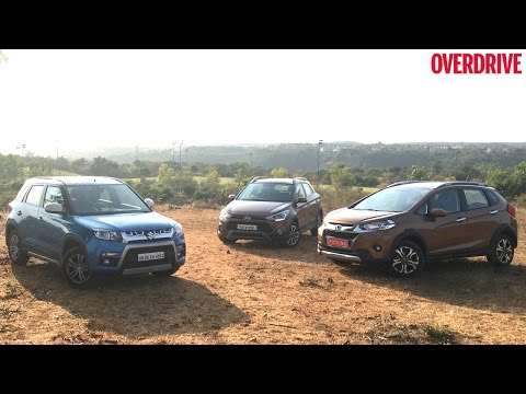 Honda WR-V vs Maruti Suzuki Vitara Brezza vs Hyundai i20 Active