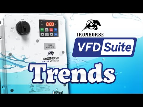 IronHorse ACN NEMA 4X VFD Monitoring via Trend Graphs from AutomationDirect