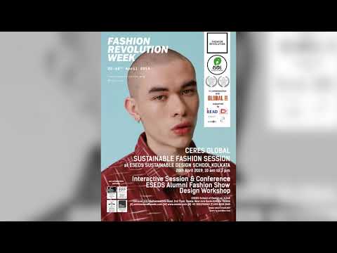 ESEDS Alumni Harshul Arora's  Fashion Show during Fashion Revolution Week 2019.