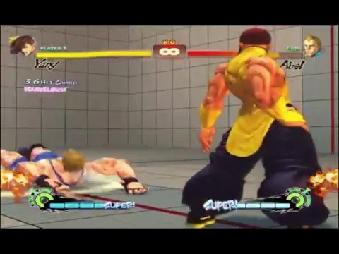 Super Street Fighter IV AE 2012{Yang Combos}