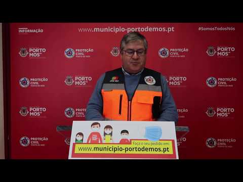 Comunicado Presidente da Câmara Municipal de Porto de Mós - COVID-19 - 19-04-2020