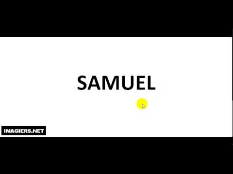 How to pronounce SAMUEL
