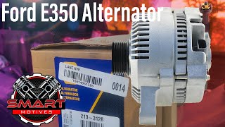 5.4L Ford E350 Super Duty Alternator Replacement