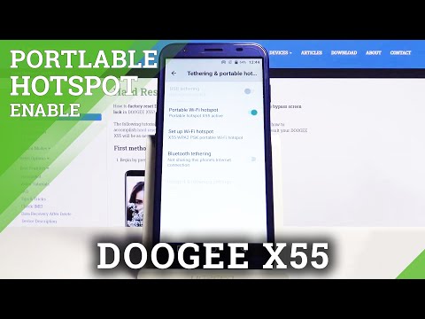 How to Set Up Portable Hotspot in DOOGEE X55 – Share Wi-Fi