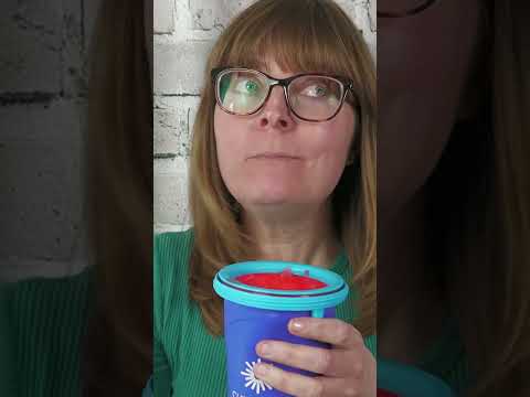 Create a favorite beverage with the ChillFactor Slushy Maker #slushies