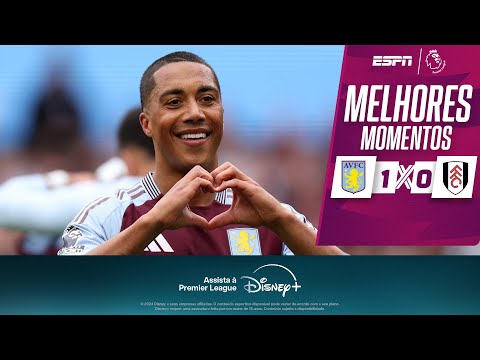 Tielemans marca e ASTON VILLA vence o FULHAM na Premier League I Melhores Momentos