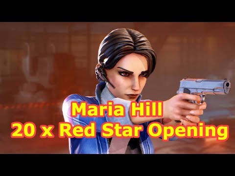 20 x Maria Hill Red Stars Opening | Ability Overview | Marvel Strike Force - Free to Play