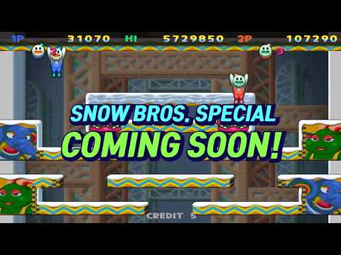 [Partner Release] Snow Bros. Nick & Tom Special - Official Gameplay Trailer